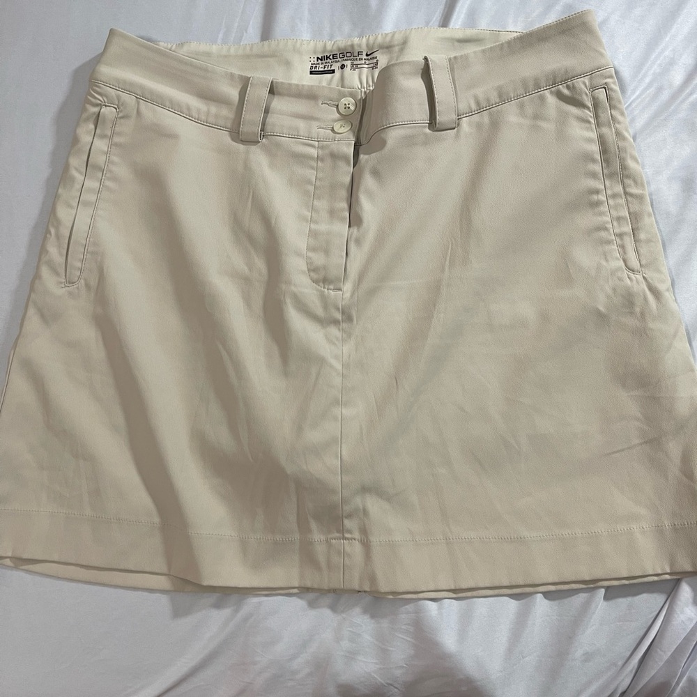 Nike Women's Cream Mini Skort